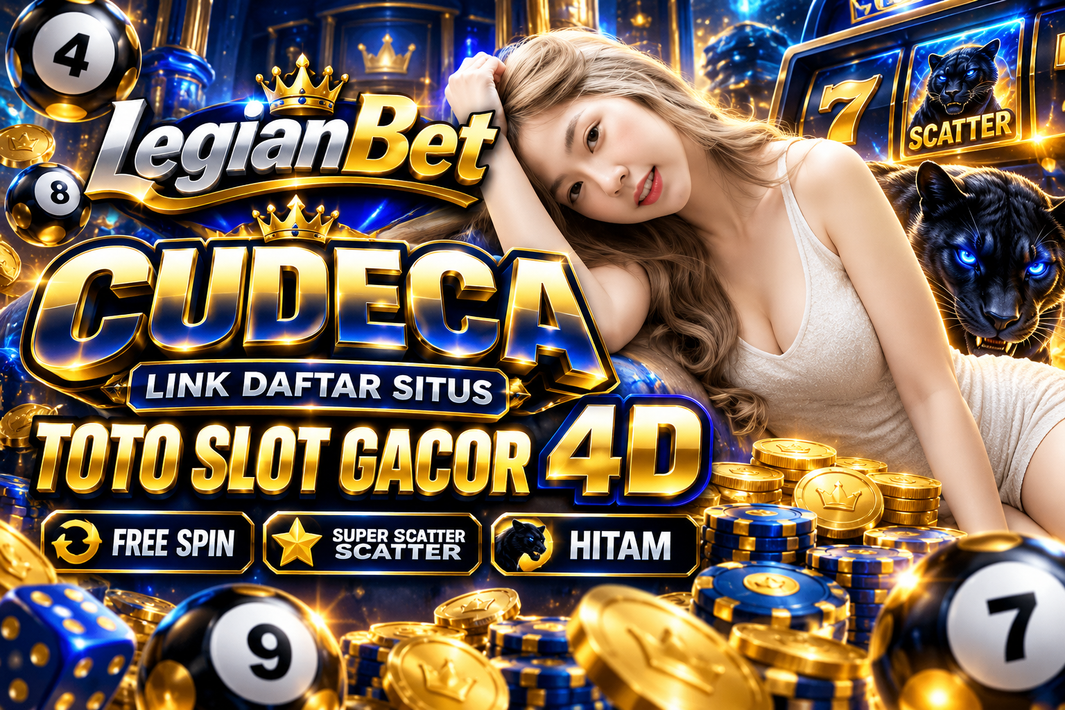LegianBet | Cooperation Link Daftar Situs Toto Slot Gacor 4D Free Spin Super Scatter Hitam